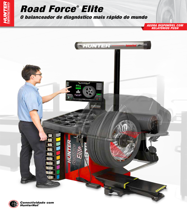 Hunter Wheel Road Force balancer